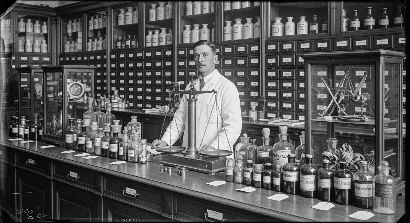 Foto in jaren twintig stijl van gezondheid & zorg